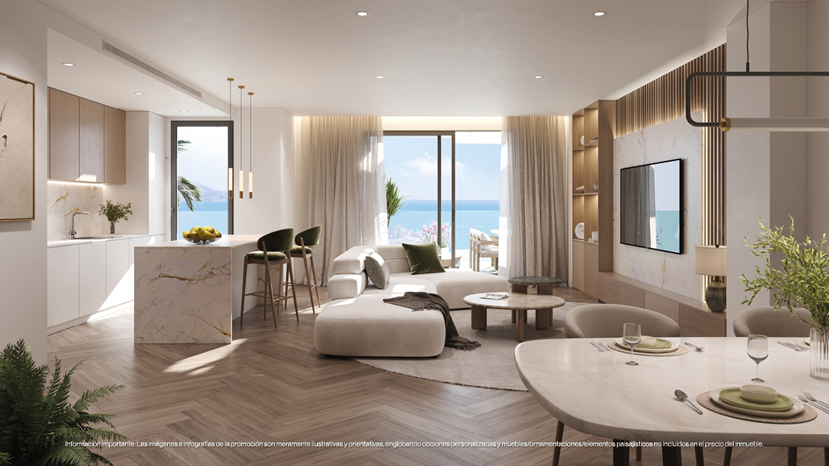 MAGNA Torremolinos — Living met zeezicht