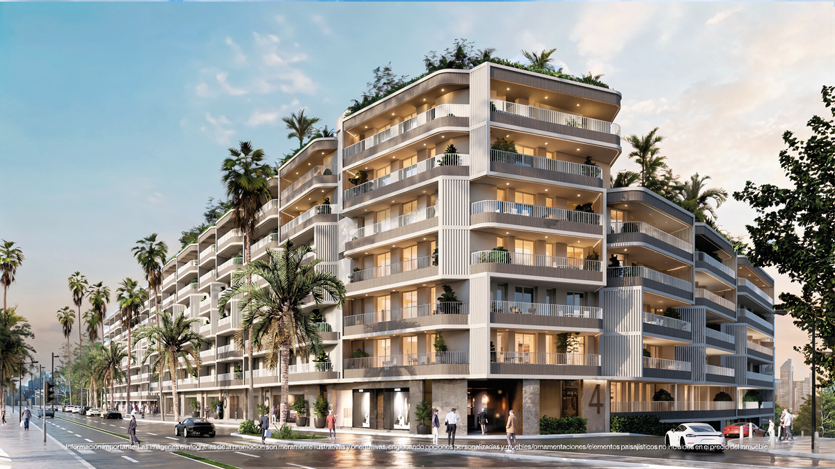 MAGNA Torremolinos — Gevel & balkons